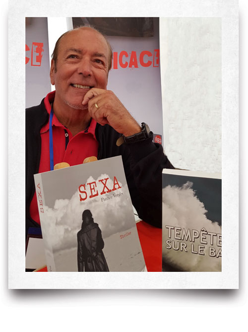 Patrice Vergès Bassin d'Arcachon Cap Ferret Auteur littérature livres roman thriller romancier journaliste Bordeaux